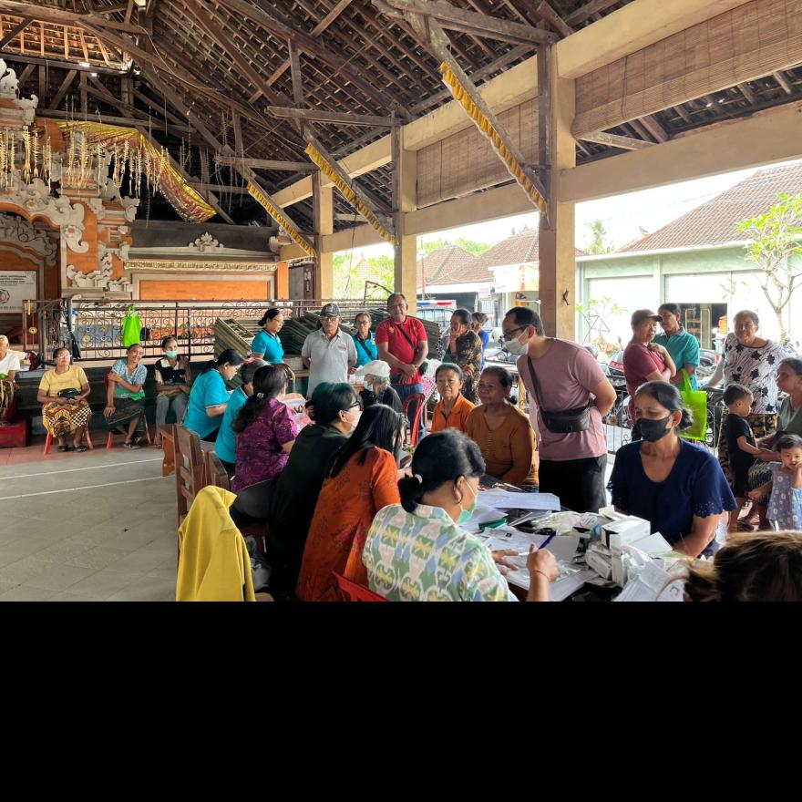 Monitoring dan Evaluasi Kegiatan Posyandu di Banjar Samu Desa Singapadu Kaler